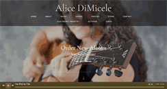 Desktop Screenshot of alicedimicele.com